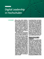 Digital Leadership In Hochschulen